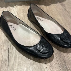 Michael Kors black ballet flats size 7.5